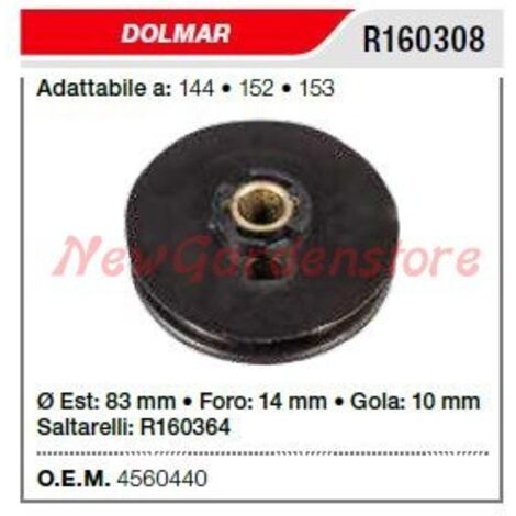 DOLMAR poulie de démarrage de tronçonneuse 144 152 153 R160308
