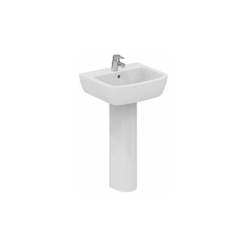 Lavandino Bagno Con Colonna Dolomite.Dolomite Gemma 2 Lavabo 50 Cm J521401