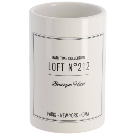 Dolomitenbecher rund bedruckt - neo retro weiss - Tendance