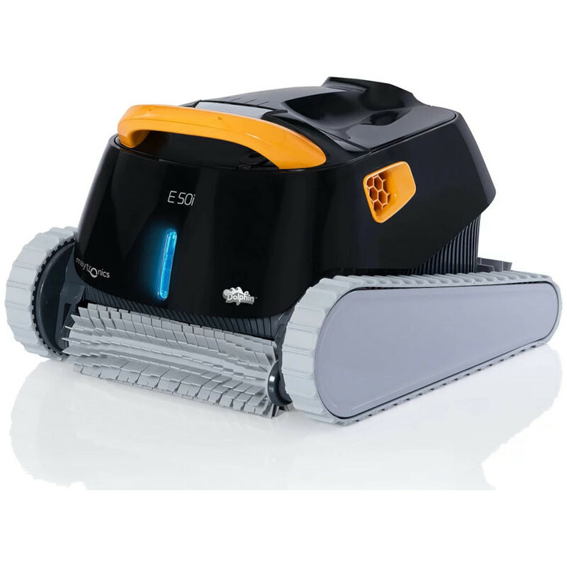 Robot Piscina Electrico Fondo, Paredes Y Linea De Agua Con Carro - E50I - Dolphin -