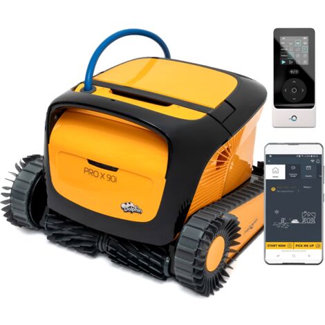 Dolphin PROX 90i IoT Wi-Fi APP MyDolphin Plus Bluetooth Timer Gyro Digital - Robot Elettrico Pulitore per Piscina fino a 20 Mt - MY2025