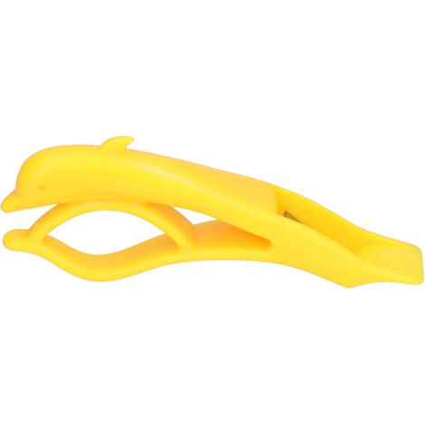 Dolphin Shaped Fruit Peeler Manual Multifunctional Household Peeler Kitchen Tool for Pear PotatoYellow