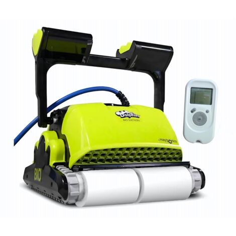 Dolphin Supreme M5 Bio-Suction Timer Active Gyro Digital con Radiocomando - Robot Elettrico Pulitore per Piscine Biologiche & Naturali fino a 15 Mt - Rivestimento in Ceramica - MY2025