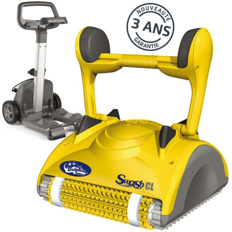 MAYTRONICS DOLPHIN DOLPHIN SWASH CL PULITORE AUTOMATICO ROBOT PISCINA fino a 12 mt FONDO E PARETI