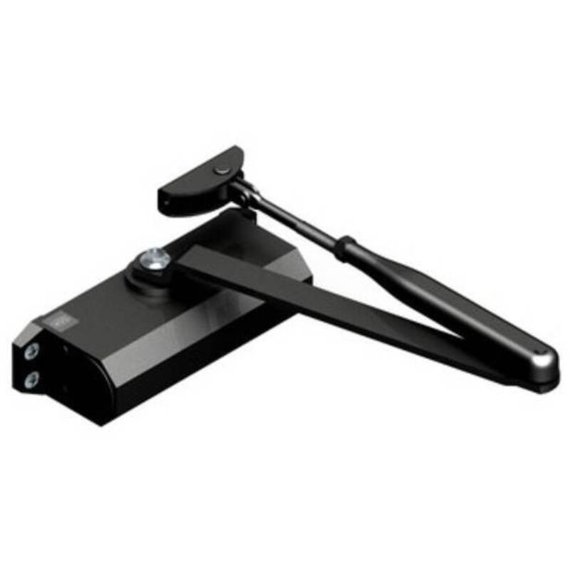 Dom Compact 1000 Chiudiporta S/fermo Max 80 Kg Nero