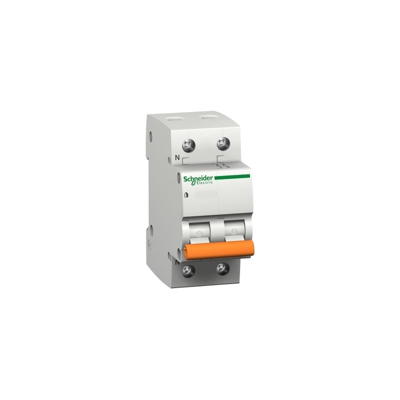 

Domae 4,5kA,2P,20A SCHNEIDER ELECTRIC 12496