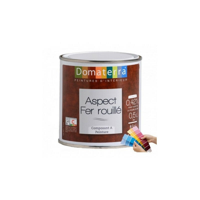 DOMATERRA Aspect Fer Rouillé05lfer - BLANCOLOR