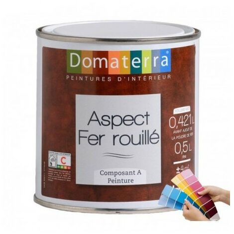Domaterra Aspect Fer Rouillé05lfer - Blancolor