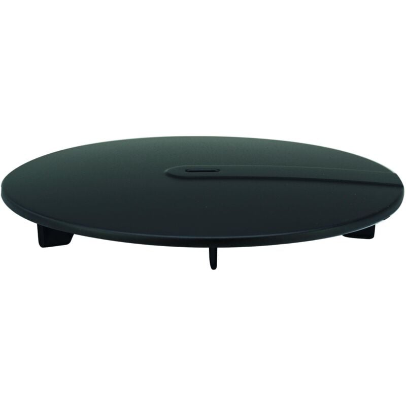 Wirquin - Dôme 118 mm en abs pour évacuation bonde de douche Slim+ 30724568, noir