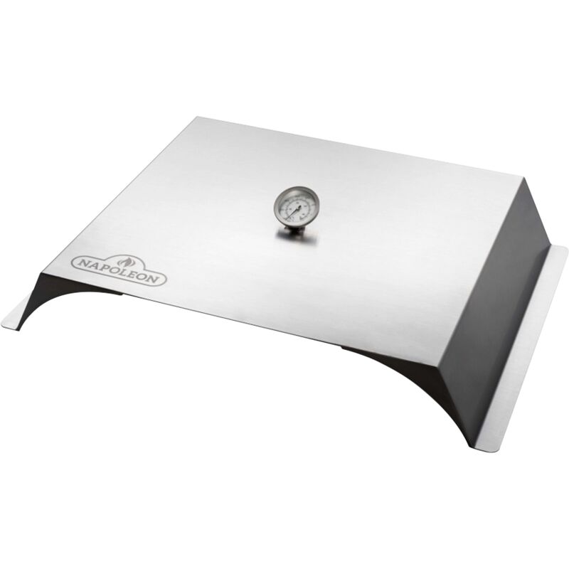Napoleon - Four à pizza à poser pour barbecue à gaz - Inox