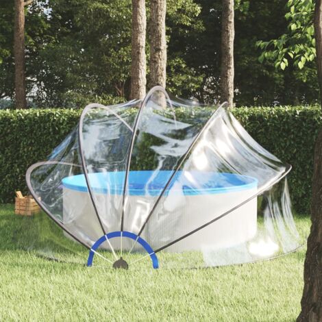 vidaXL Dôme de Piscine Couverture Tente Extérieur Jardin Patio Multi-taille