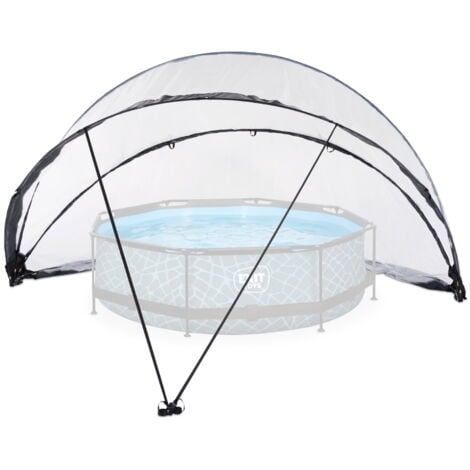 Dôme de piscine au sol ECO EXIT ø460cm - universel