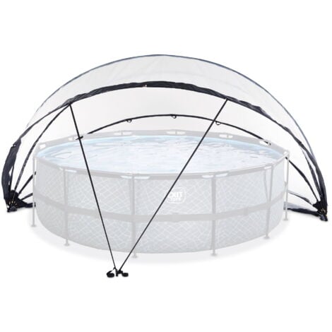 Dôme de piscine au sol ECO EXIT ø550cm - universel