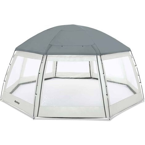 Vidaxl dôme de piscine 550x275 cm VIDAXL Pas Cher 