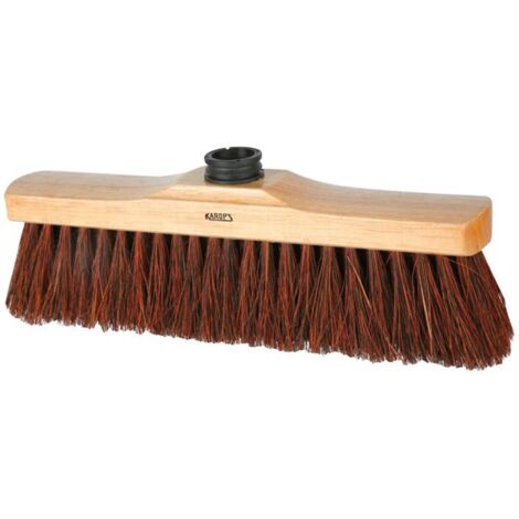 Domergue Balai Madagascar 30 cm Monture Bois Fibres Coco Arenga