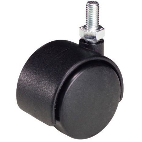 Domestic Wheel Black Nylon Spike M8x40 mm.