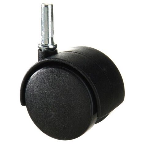 Domestic Wheel Nylon Black Spike 50 mm.
