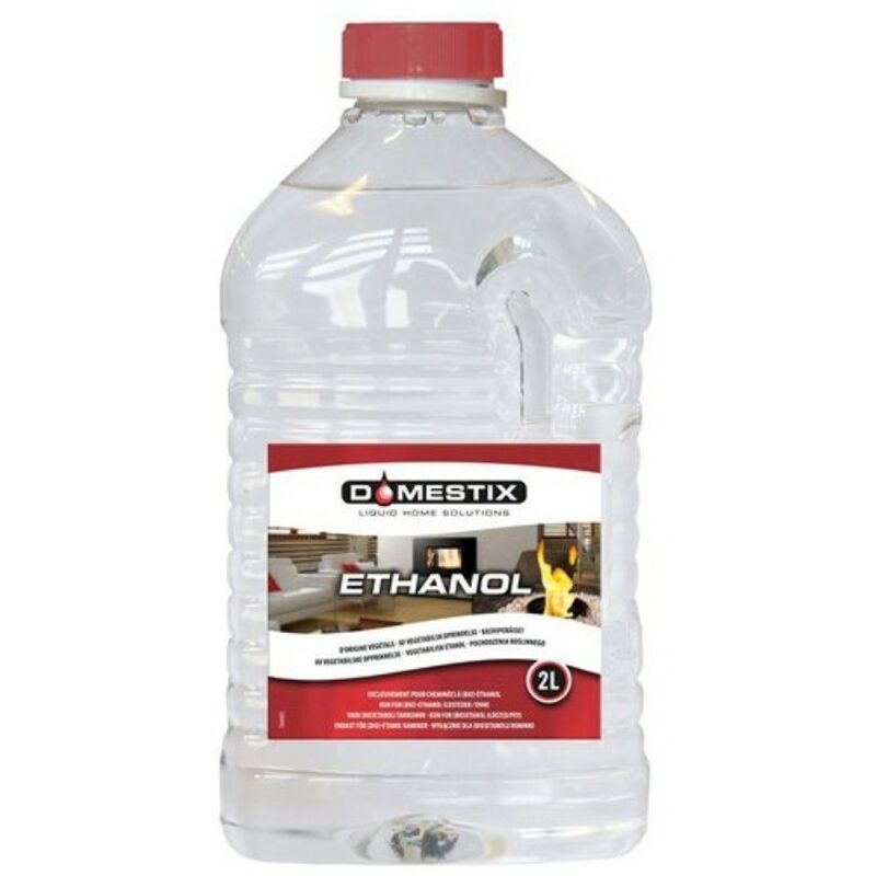 Domestik bioéthanol d'origine végétale 2 litres