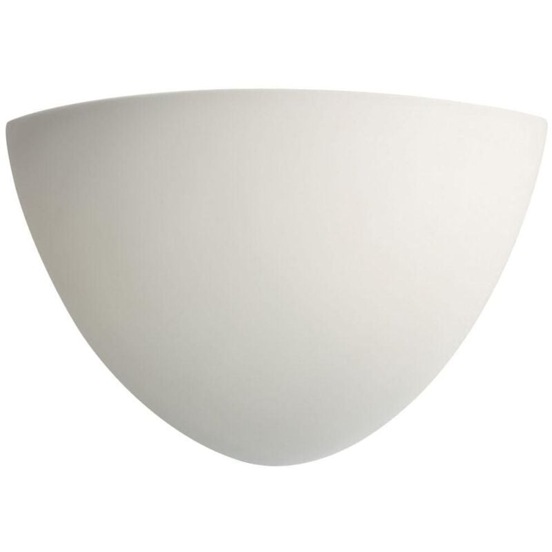 DOMINO Applique plâtre d'angle E27 Lpe non incl. ARIC 3011