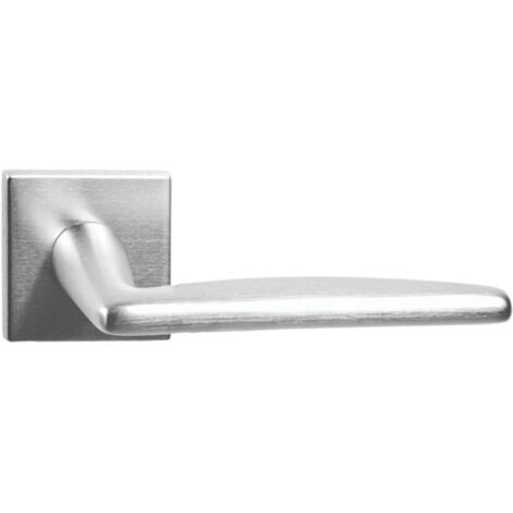 DOMINO Poignée de porte EASY QR SLIM M4 Poignée Sans rosace Chromé satiné