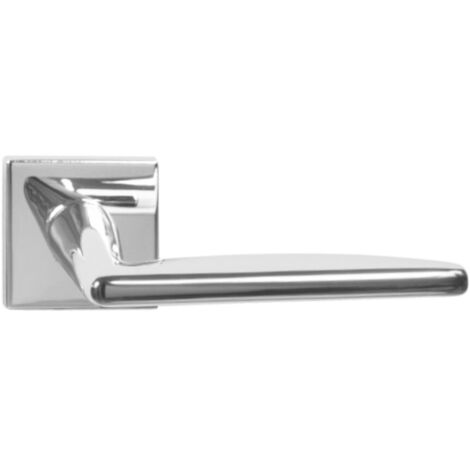 DOMINO Poignée de porte EASY QR SLIM M6 Poignée Sans rosace Chromé brillant