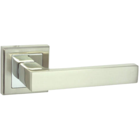 DOMINO Poignée de porte ENE QR M6/M9 Poignée Sans rosace Chrome/nickel brillant
