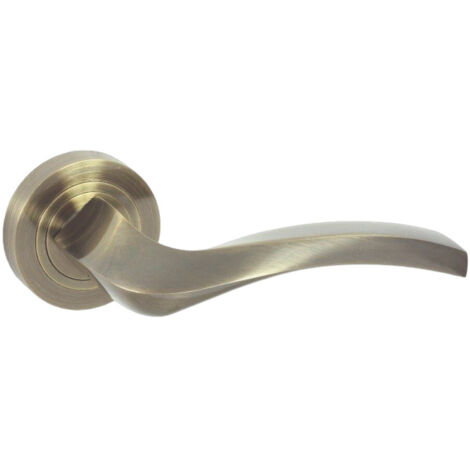 DOMINO Poignée de porte ENIGMA-R M3 Poignée Sans rosace Bronze