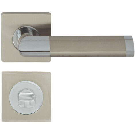 DOMINO Poignée de porte JARO QR ECO M6M9 WC Poignée avec rosace WC