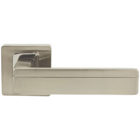 DOMINO Poignée de porte TIK QR M6/M9 Poignée Sans rosace Chrome/nickel brillant
