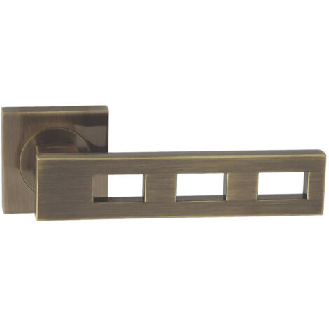DOMINO Poignée de porte TRE QR M3 Poignée Sans rosace Bronze