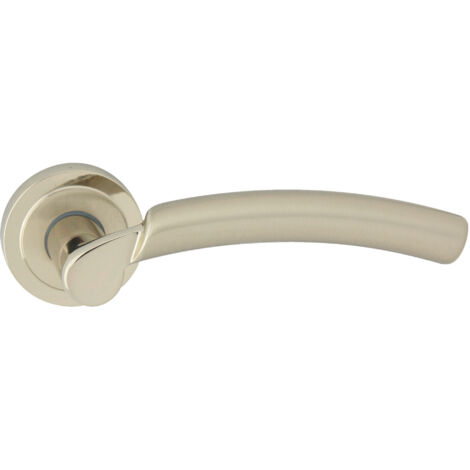 DOMINO Poignée de porte ZITA M7 M9 Poignée Sans rosace Chromé/Nickel