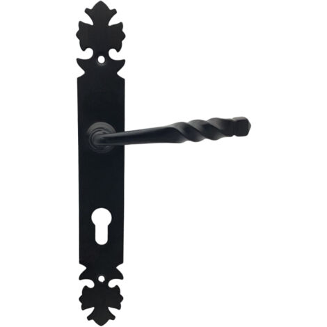 Domino Türgriff HADES BLACK PZ-Profilzylinder 72