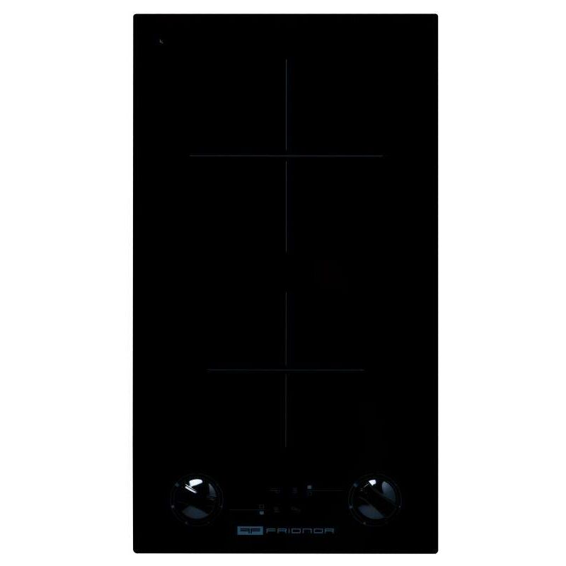 Image of Nord Inox - Domino in vetroceramica nero con manico, 29x51 cm