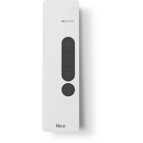 DOMIP1 Télécommande bidirectionnelle pour volets et stores – 433.92 MHz – Alimentation 2 piles AAA – Compatible moteurs NICE
