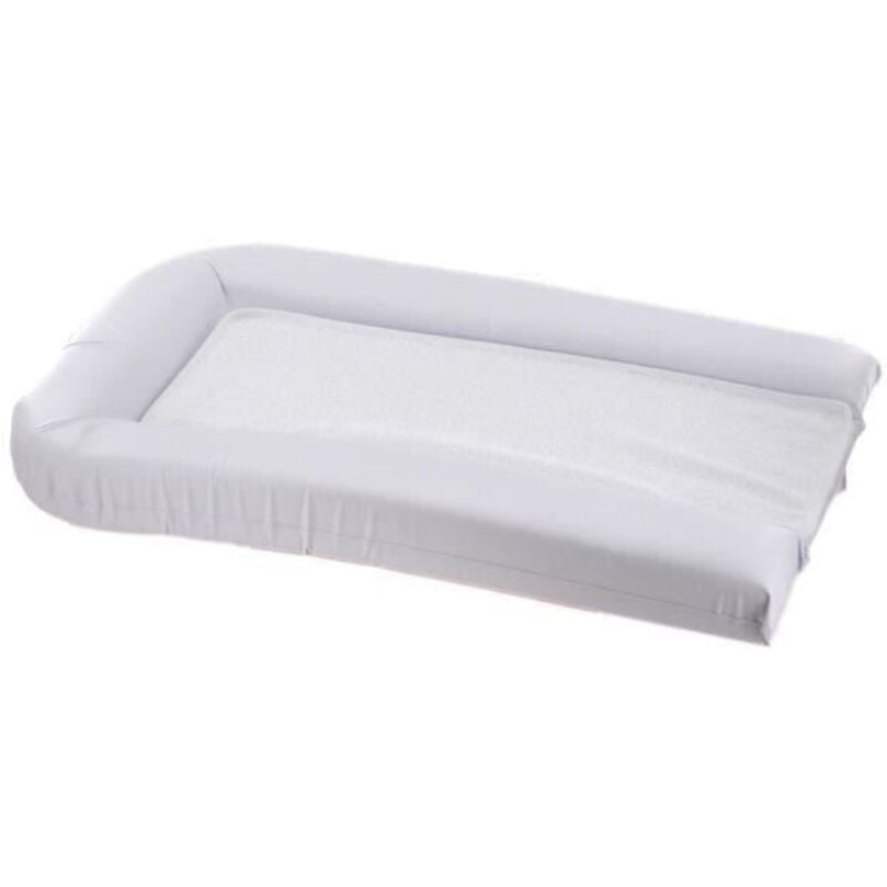 Domiva - Matelas langer PVC+2 eponges amovibles 42x70cm - Blanc
