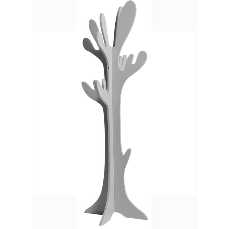 Domiva - Arbre portant cactus Gris Perle 45x120cm