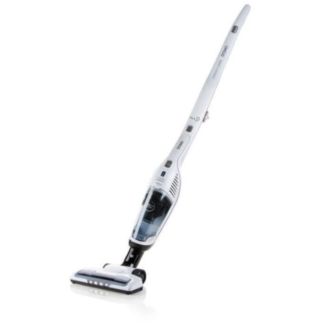 DOMO Aspiradora de Mano a Vacío DO216SV - 2 en 1 - Sistema ciclónico - Batería Li-Ion 14,4 V - Autonomía 40 min - Blanco
