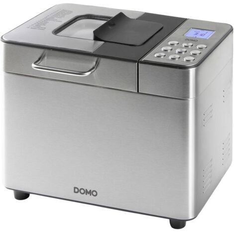 DOMO B3971 Macchina del pane Nero, Argento (opaco)