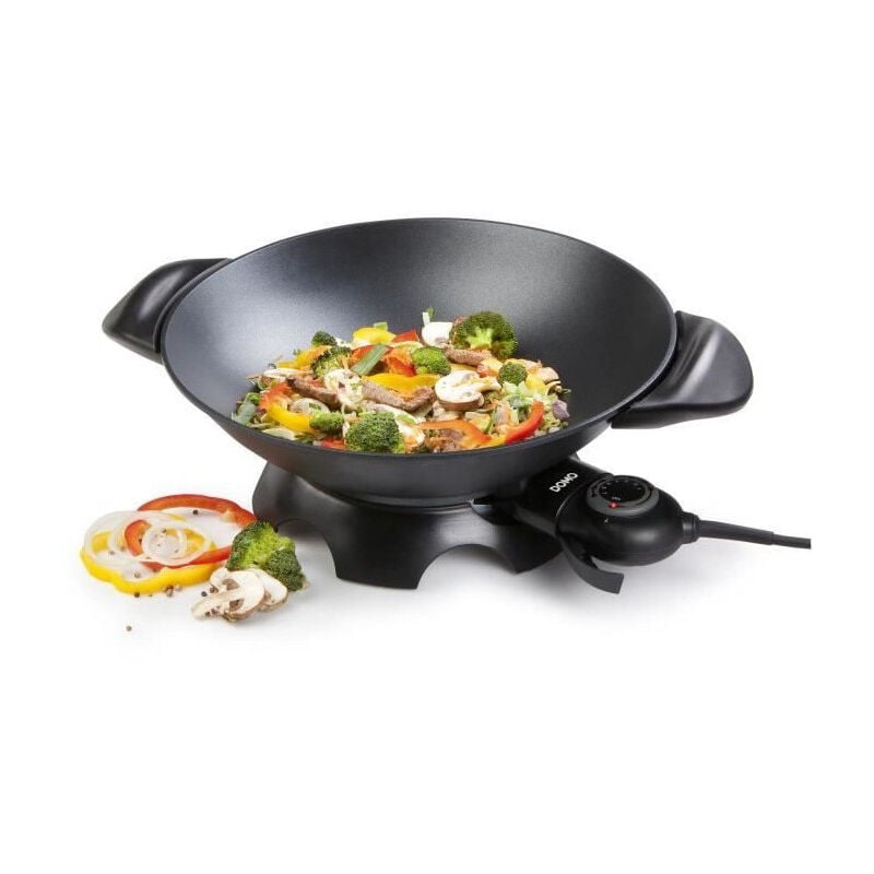 Domo - DO8708W Wok electrique - Noir