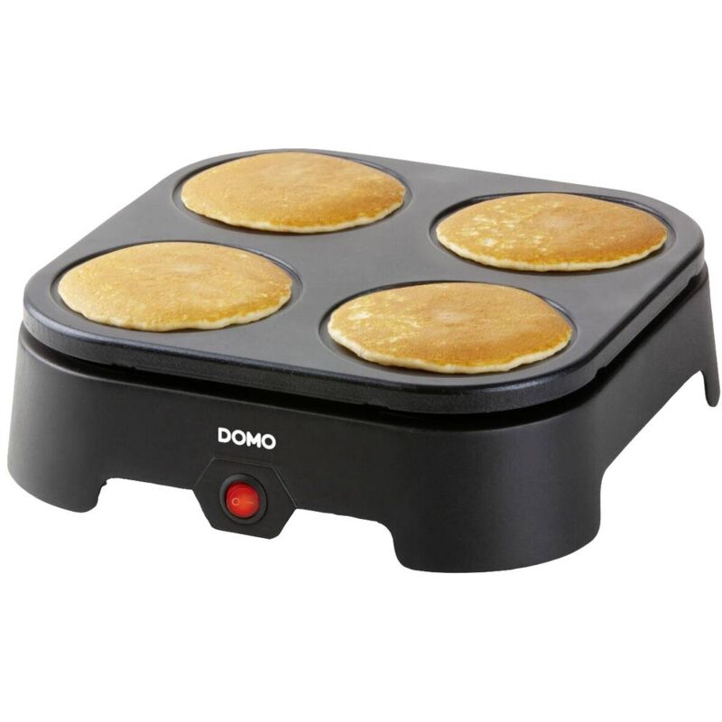 Image of DO1094P Pancake-Maker Rivestimento antiaderente Nero - Domo