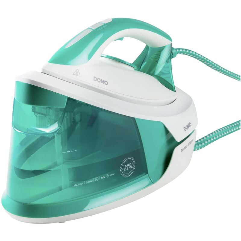 DO7118S Centrale vapeur 2400 w vert, blanc A745953 - Domo