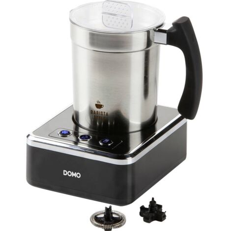 DOMO DO717MF Montalatte acciaio inox, Nero 650 W