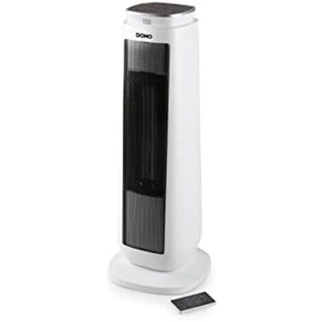Domo DO7347H Elektro-Innenraumheizung Schwarz, White 2000 W Turmventilator für thehaushalt