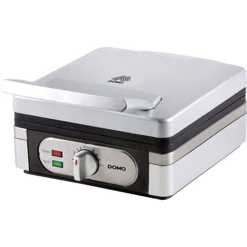 DO9047W Gaufrier argent - Domo