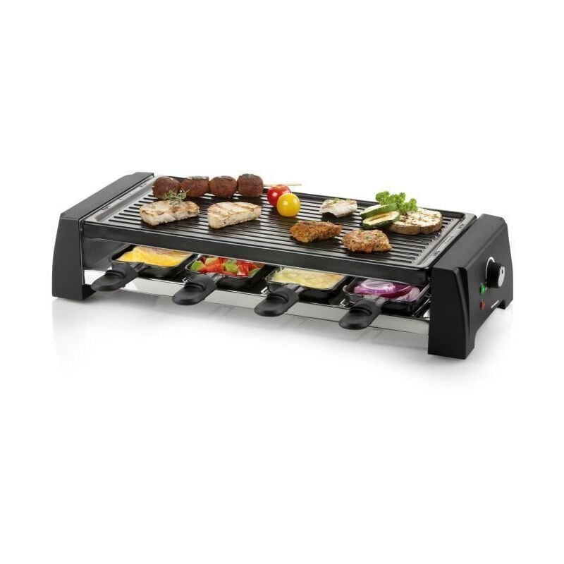 Domo - DO9189G Appareil a raclette 8 personnes - Noir