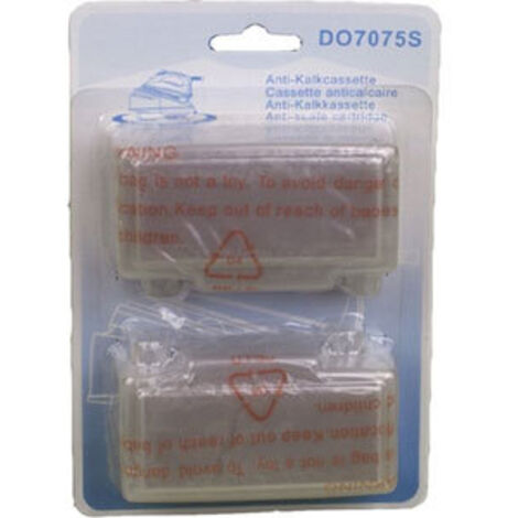 Domo - domo cassette ant-calcaire do7075s (par 2p) - do7075s13 -