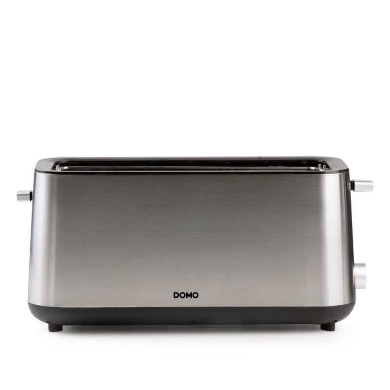 Domo - Grille pains 2 fentes 1350w inox DO967T