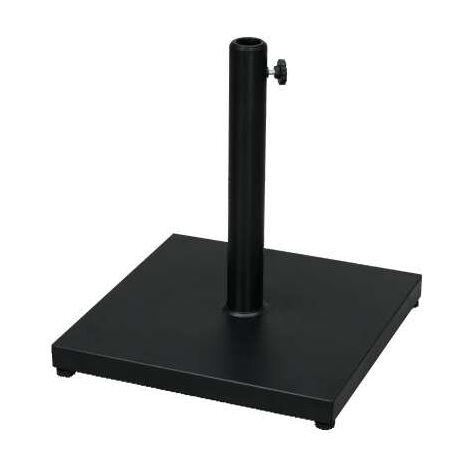 Domo Mea Base per Ombrellone - Cemento Nero - 45x45 cm