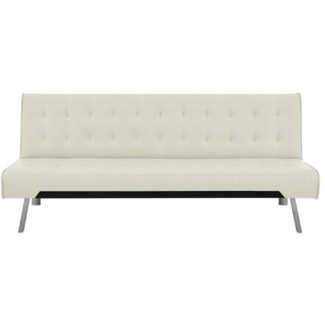 Domo Mea Divano Letto Clic Clac PVC Bianco 180x80 cm - Trasformabile