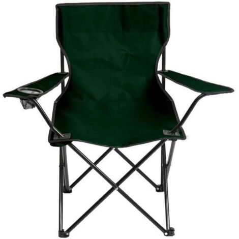 Domo Mea Sedia Batman Verde Bosco Pieghevole - Ergonomica con Portabicchiere